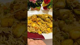 paneer Pulao  30 Days 30 Lunch Recipes Day 7 shorts lunch paneerpulao [upl. by Charie580]