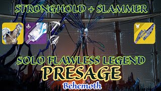 COLD STEEL is BEST perk on SLAMMER Solo Flawless Presage Legend on Stasis Titan  Destiny2 [upl. by Alvin773]