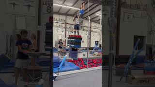 I FINALY got giant fly away on high bar [upl. by Ungley]