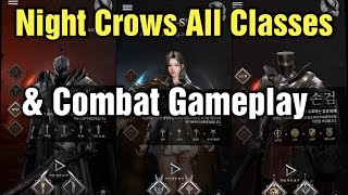 Night Crows All Classes Gameplay amp PreRegistration Started [upl. by Larson]