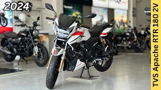 New TVS Apache RTR 180 2V Full Detailed Review ❤️ Price amp Features Best In Segment [upl. by Lucchesi]