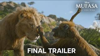 Mufasa The Lion King  Final Trailer [upl. by Aramahs]