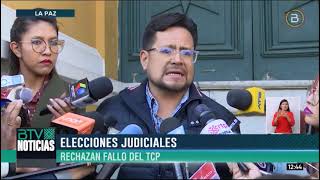 Rechazan la sentencia del TCP que paraliza las elecciones judiciales [upl. by Abagael]