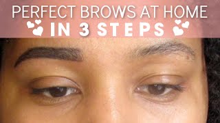 How To Do PERFECT EYEBROWS AT HOME MAJOR KEY [upl. by Teena402]