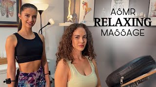 ASMR Relaxing Massage  ASMR Sleep Chair Massage for Relax [upl. by Nomolos]