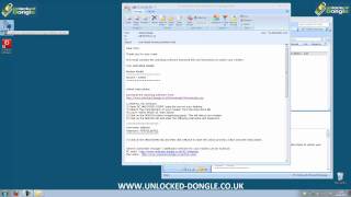 Demonstration on how to unlock a mobile broadband modem [upl. by Obel]