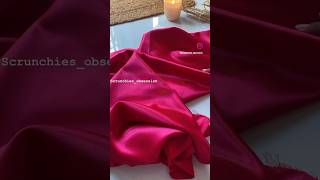 How to make scrunchies scrunchies smallbusinessindia shortsviral handmade onlineshopping [upl. by Nonrev]