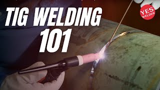 TIG Welding 101 YesWelder TIG250 ACDC  ft Western Welding Academy [upl. by Ahseyk]