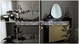 SALON YENİLEME ✨ Temizlik vlogevvlogureklam [upl. by Bremer]