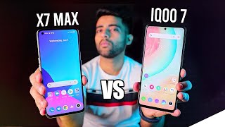 Realme X7 Max vs iQOO 7 [upl. by Vorster825]