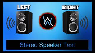 Stereo Speaker Test  Alan Walker  Dreamer  Headphone Test  Left Right Test  Bass Test [upl. by Trever]