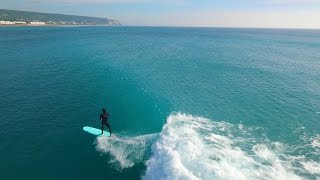 Surf a vista de dron Vol 1 Caños de Meca 2016 [upl. by Notsa]