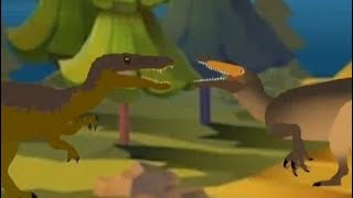 Baryonyx Limbo VS Irritator VS Suchomimus Jurassic park builder animation dc2 drawingcartoons2 [upl. by Icats918]