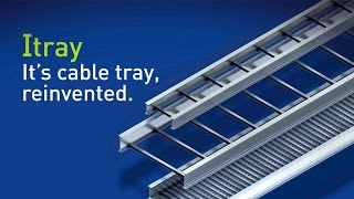 Cablofil New Itray Ladder Cable Tray  Its cable tray reinvented with a stronger IBeam design [upl. by Yankee211]