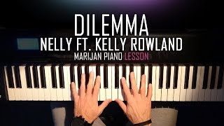 How To Play Nelly ft Kelly Rowland  Dilemma  Piano Tutorial Lesson [upl. by Ahgiel]