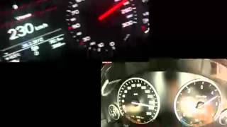 Audi A6 30 BiTDI vs BMW M550d xDrive  0260 [upl. by Aseela425]