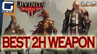 DIVINITY ORIGINAL SIN 2  Falone Scythe Location BEST 2 HANDED WEAPON [upl. by Keisling129]