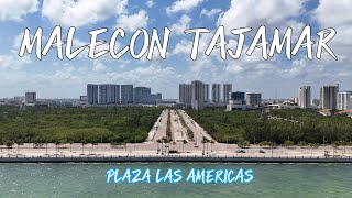 🌴MALECON TAJAMAR CANCÚN🔴 Y PLAZA LAS AMERICAS cancun [upl. by Ennybor]