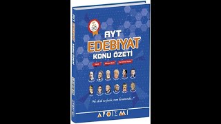 Apotemi AYT Edebiyat Konu Özeti [upl. by Onnem]