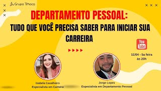 Departamento pessoal Tudo que Você Precisa Saber para Iniciar Sua Carreira [upl. by Airenahs]