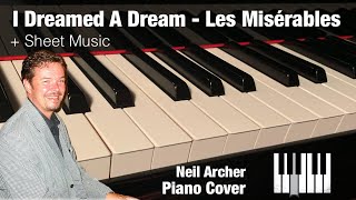 I Dreamed A Dream  Les Misérables  Piano Cover  Sheet Music [upl. by Deming]