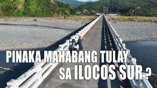 LONGEST BRIDGE IN ILOCOS SUR  SUGPON BRIDGE ilocossur longestbridge [upl. by Enived]