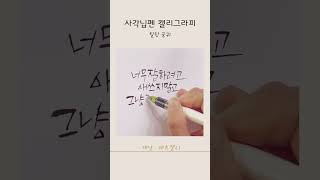 캘리그라피  좋은 글 힐링 글귀 [upl. by Azile]