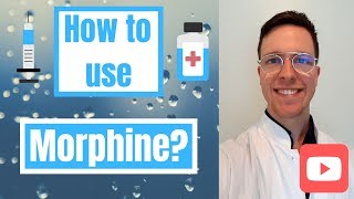 How and When to use Morphine Maracex Oramorph Sendolor  For Patients [upl. by Bitthia887]