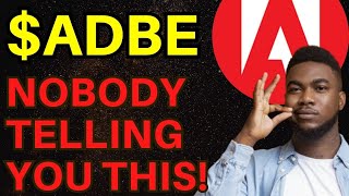 ADBE Stock ALERT Update ADBE stock analysis and best stock trading platforms review [upl. by Collete]