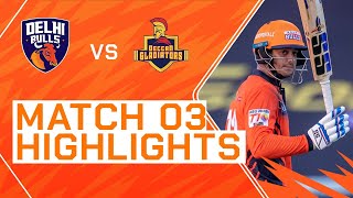 2023 Abu Dhabi T10 Match 3 Highlights Delhi Bulls vs Deccan Gladiators  Season 7 [upl. by Nerita]