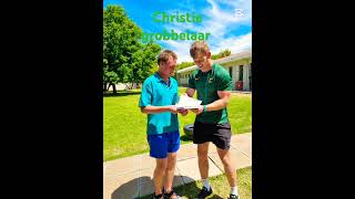 Christie grobbelaar springbok visit by langerugskool Worcester rugby player 🏉😀 [upl. by Nahgrom431]