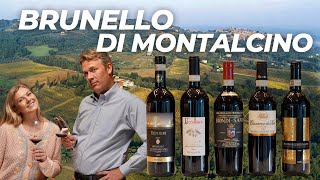 BRUNELLO DI MONTALCINO We tried 5 legendary producers [upl. by Itin]