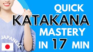 Quick Guide to Katakana Learn Japanese Katakana for Beginners [upl. by Dragelin662]