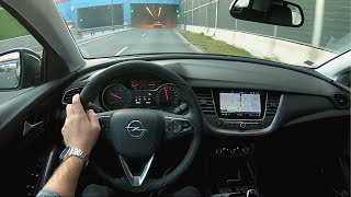 POV 2021 Opel Grandland X 16 Turbo Test Drive [upl. by Llibyc592]