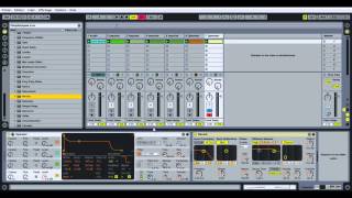 Live Making of Julio Bashmores quotAu Sevequot using Ableton [upl. by Gothar]