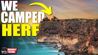 EPIC REMOTE CAMPSITE ON THE EDGE OF A CLIFF [upl. by Yeorgi]