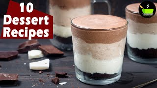 10 Easy Dessert Recipes Indian [upl. by Eelrebmik278]