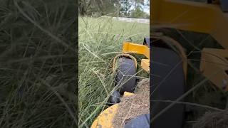 MOWER ALMOST DIED ON OVERGROWN 34 ACRE MOW lawnlife mowing [upl. by Longmire239]