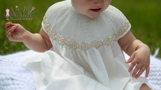 Beautiful Smocked Bishop with bound sleeves  Sewing Tutorial [upl. by Aidul]