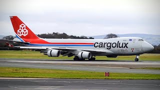 Surprise 747 at Manchester Airport [upl. by Eirolam]