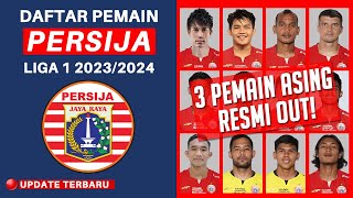 Daftar Lengkap Skuad Pemain Persija Jakarta Liga 1 2023 [upl. by Yesnil]