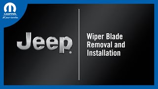 Wiper Blade Removal and Installation  How To  2025 Jeep Grand Cherokee L [upl. by Spracklen]