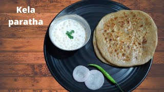 How to make banana paratha  banana paratha  stuffed raw banana paratha  paratha [upl. by Nahte]