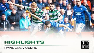 Match Highlights  Rangers 33 Celtic  Celts have to settle for a point in SIX Goal Glasgow Derby [upl. by Karlan]