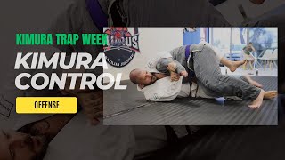 Kimura Trap Sequence by Coach Luke at Taurus BJJ [upl. by Earahs794]