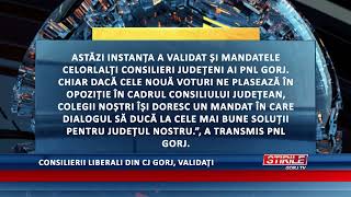 Consilierii liberali din CJ Gorj validați [upl. by Ottinger]