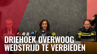 TERUGKIJKEN spoeddebat over geweld in Amsterdam tijdens AjaxMaccabi [upl. by Ahsam]