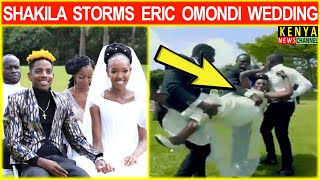 Eric Omondi wedding drama  See how Shakila stormed in🔥 [upl. by Lallage]