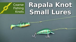 Rapala knot for small Perch lures [upl. by Sik602]