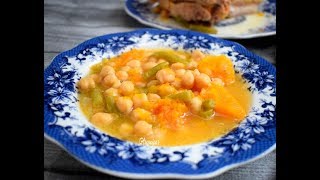 Cocido con Majaillo de Tomate Deliciosa receta tradicional de garbanzos [upl. by Ehlke618]